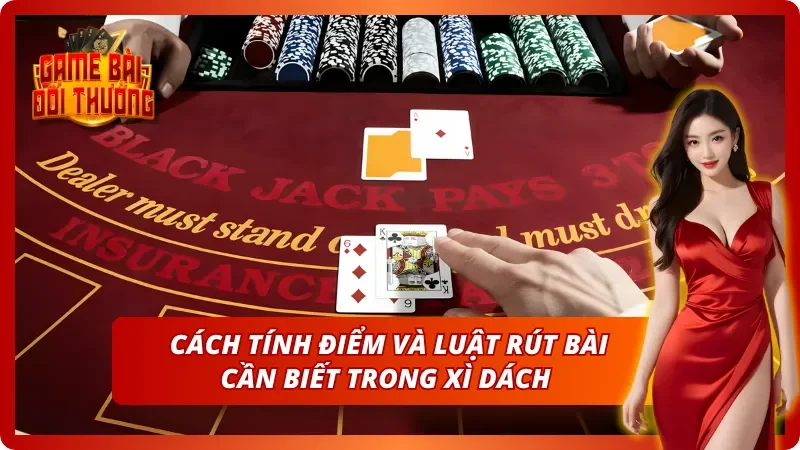 Thông tin cơ bản về cách tính điểm và luật rút bài trong Blackjack 